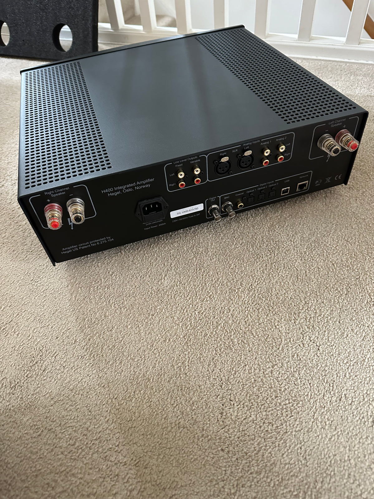 H400 Roon Ready Stereo Amplifier (EX Display)