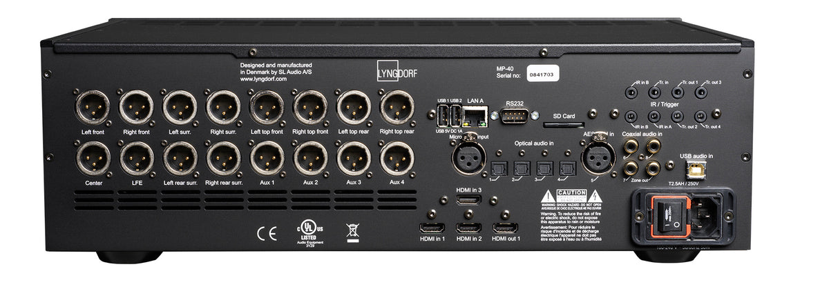 MP-40 2.1 Home Cinema Surround Sound Processor - image 3