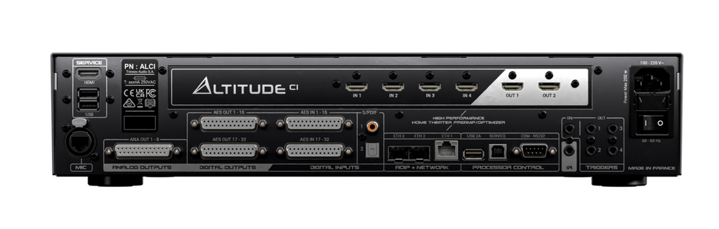 Altitude Ci 8 - 64 Channel Home Cinema Processor HDMI 2.1 - image 3