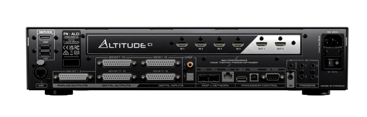 Altitude Ci 8 - 64 Channel Home Cinema Processor HDMI 2.1 - image 3