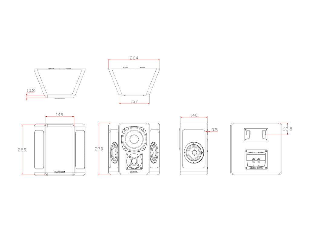 S150T Tripole Surround Loudspeaker - image 6