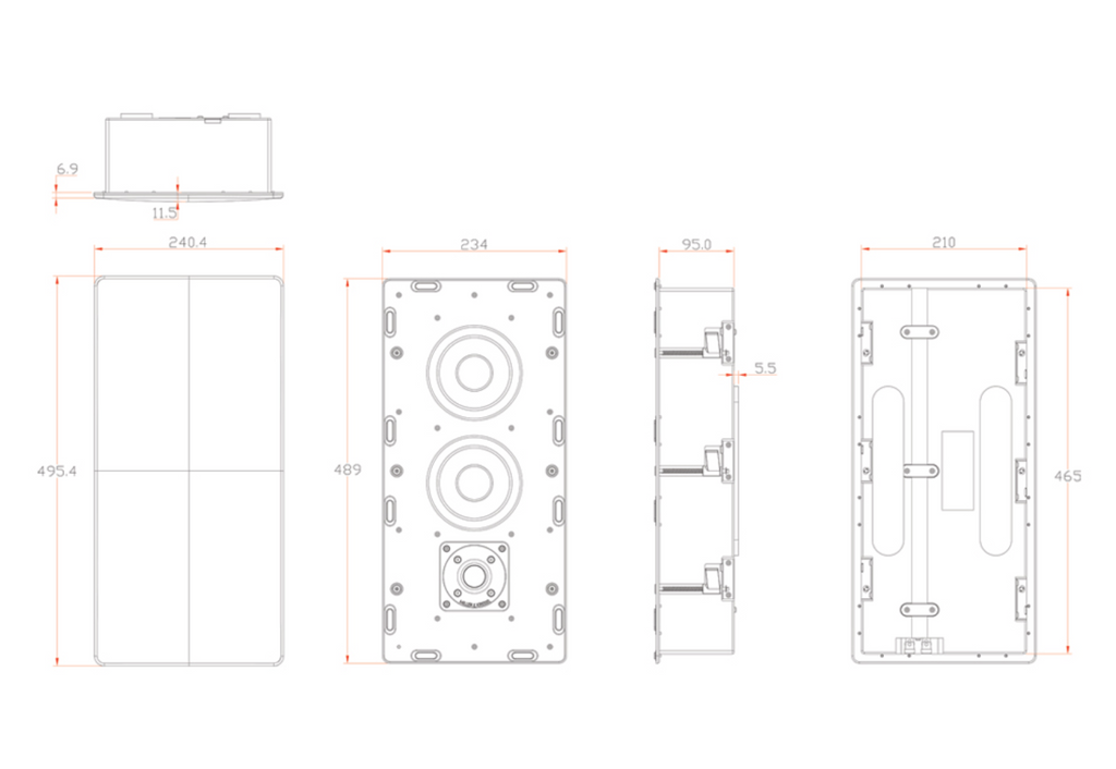 IW950 In Wall Loudspeaker - image 5