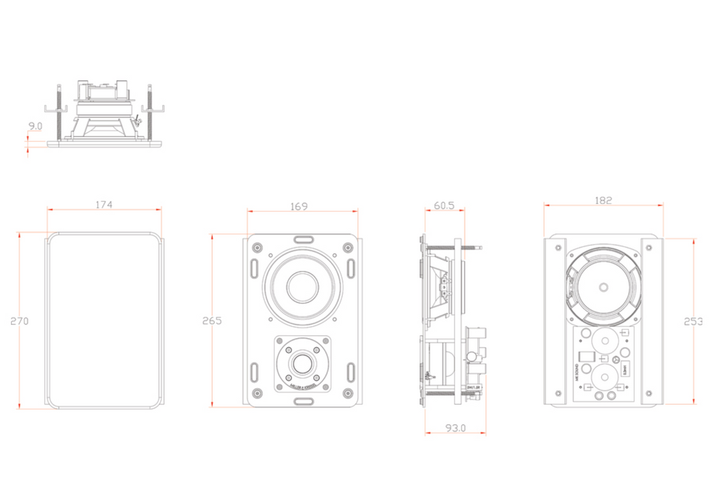 IW85 In Wall Loudspeaker - image 4