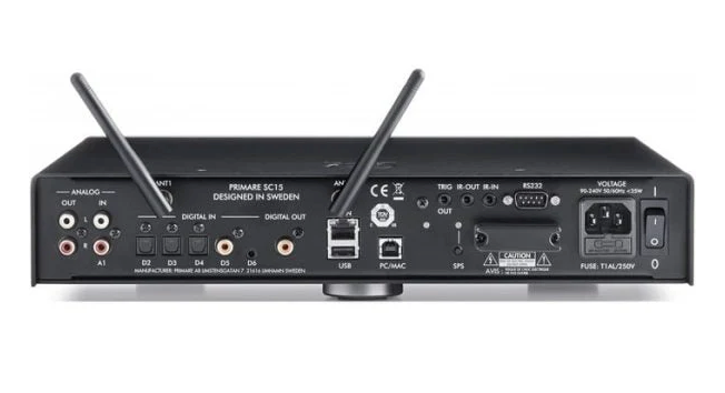 Primare SC-15 Prisma MK2 Network Player and DAC (Black / Titanium) - image 3