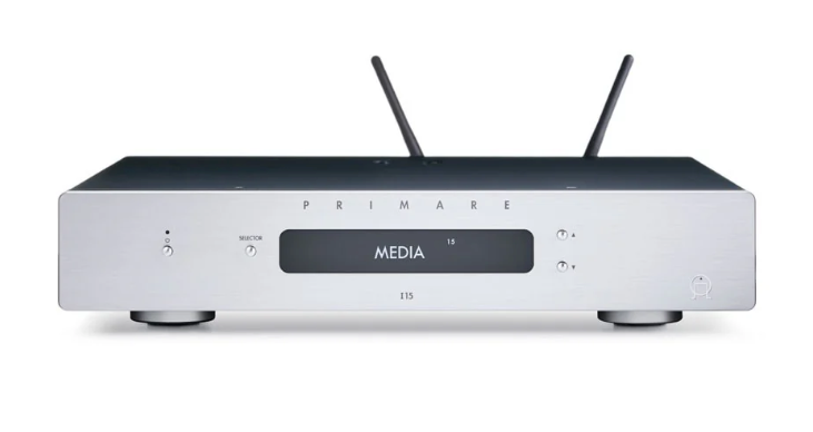Primare I15 Stereo Integrated Modular Amplifier (Black / Titanium)