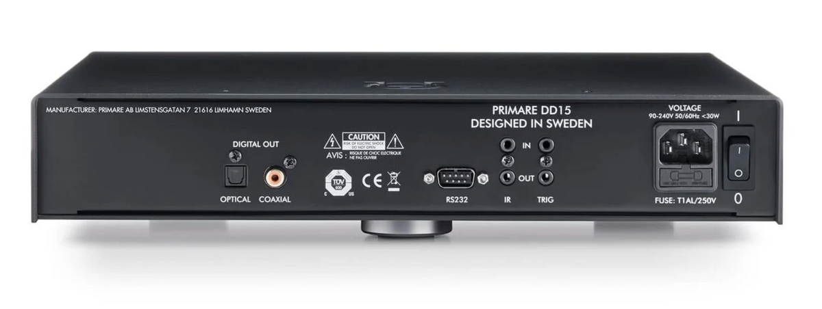 Primare DD15 CD Transport (Black / Titanium) - image 3