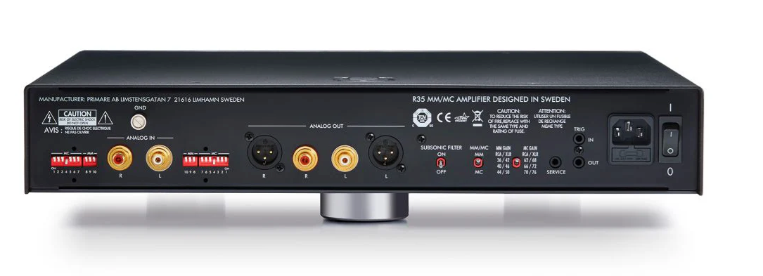 Primare R35 MM/MC Phono Pre Amp (Black / Titanium) - image 3