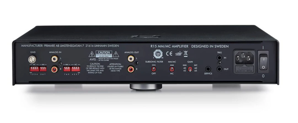 Primare R15 MM/MC Phono Pre Amp (Black / Titanium) - image 3